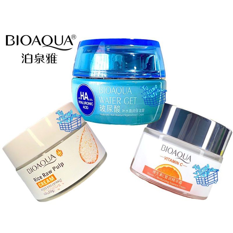 BIOAQUA - Cremas Faciales Bioaqua Kit X3