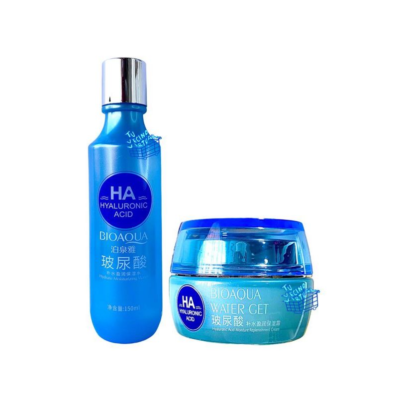BIOAQUA - Kit X2 Acido Hialurónico Bioaqua