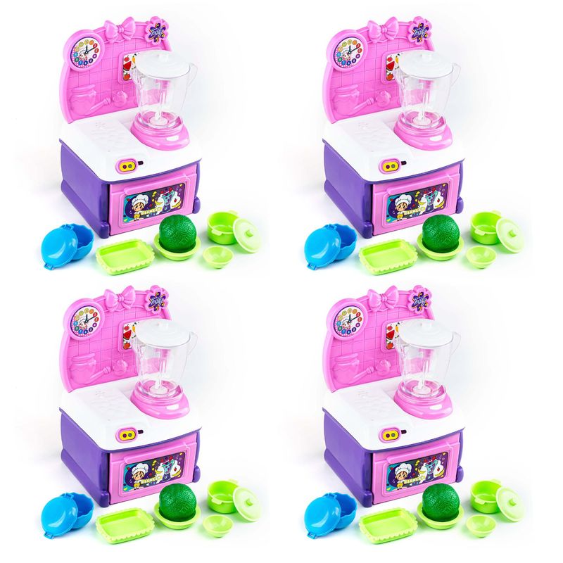 ENERGY PLUS - Set x4 Licuadoras Interactivas Aprendizaje y Diversión