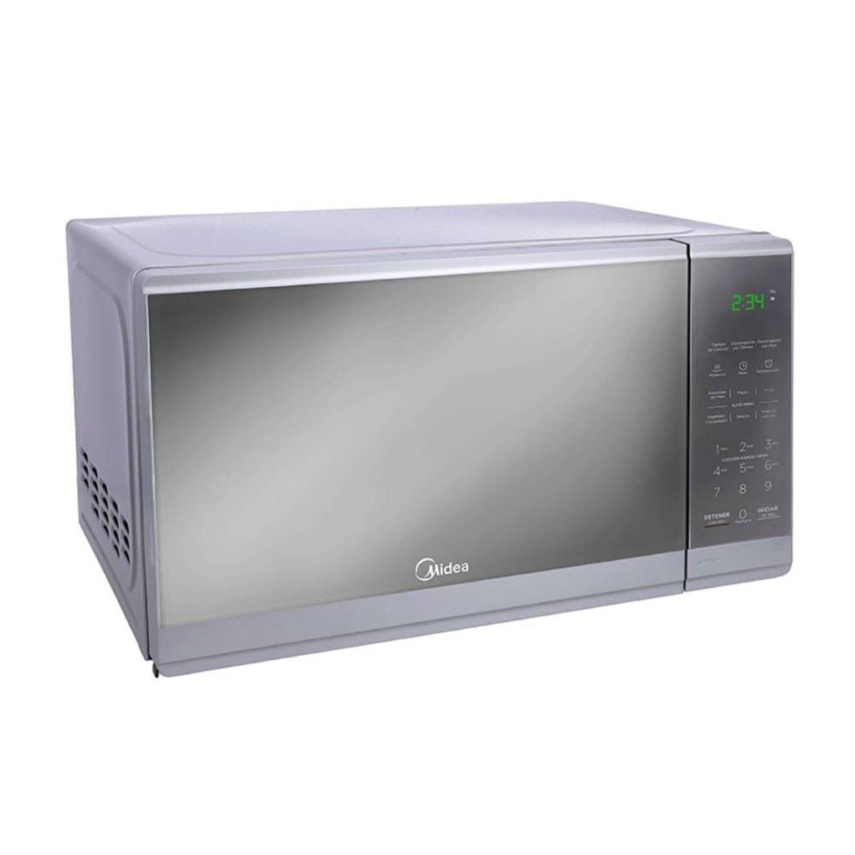 MIDEA - Horno Microondas Midea 0.7 Pies / 20 Litros Gris MMDF07S2MG