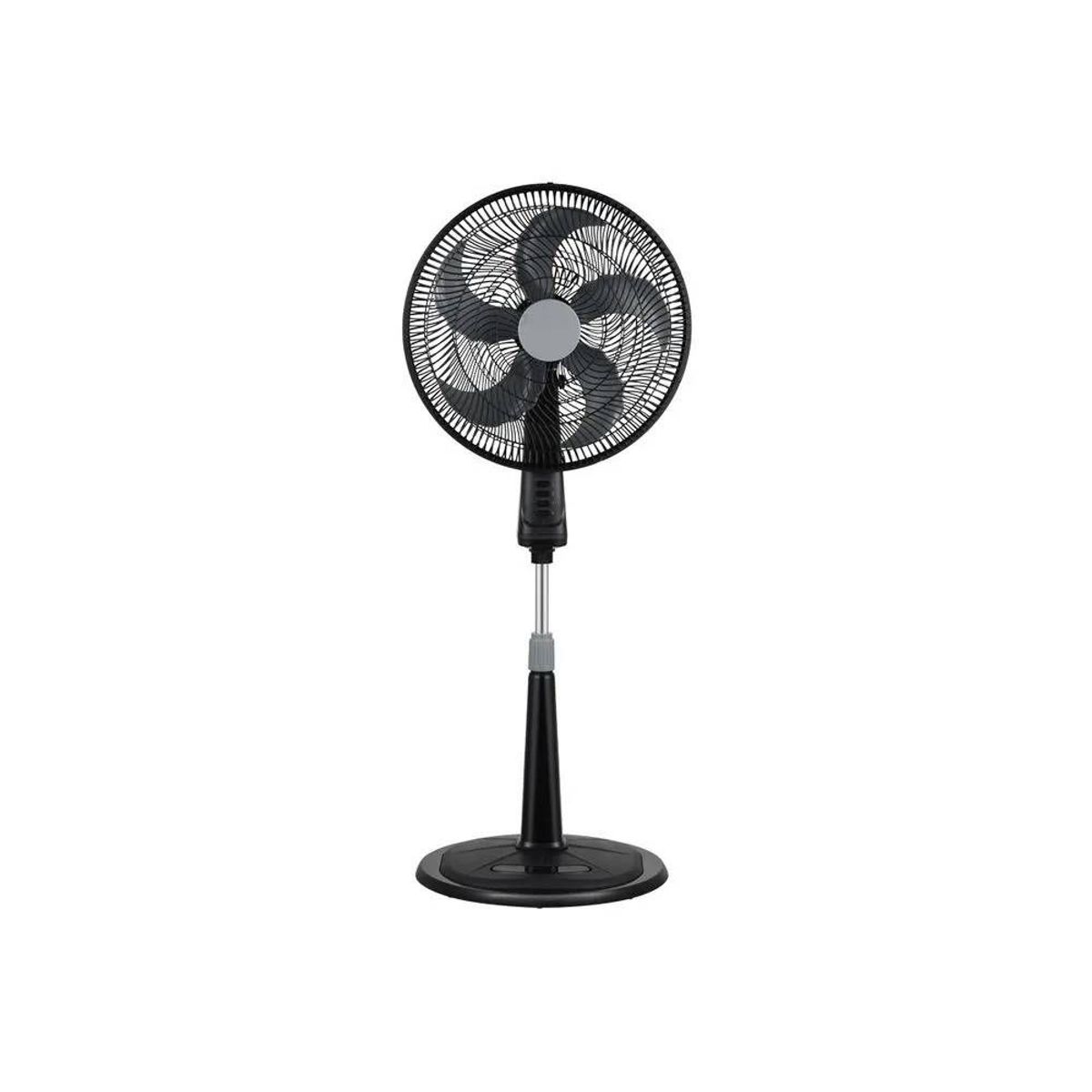 MIDEA - Ventilador 3 en 1 Midea 18" 3 Velocidades 5 Aspas Negro MFS180M3APK