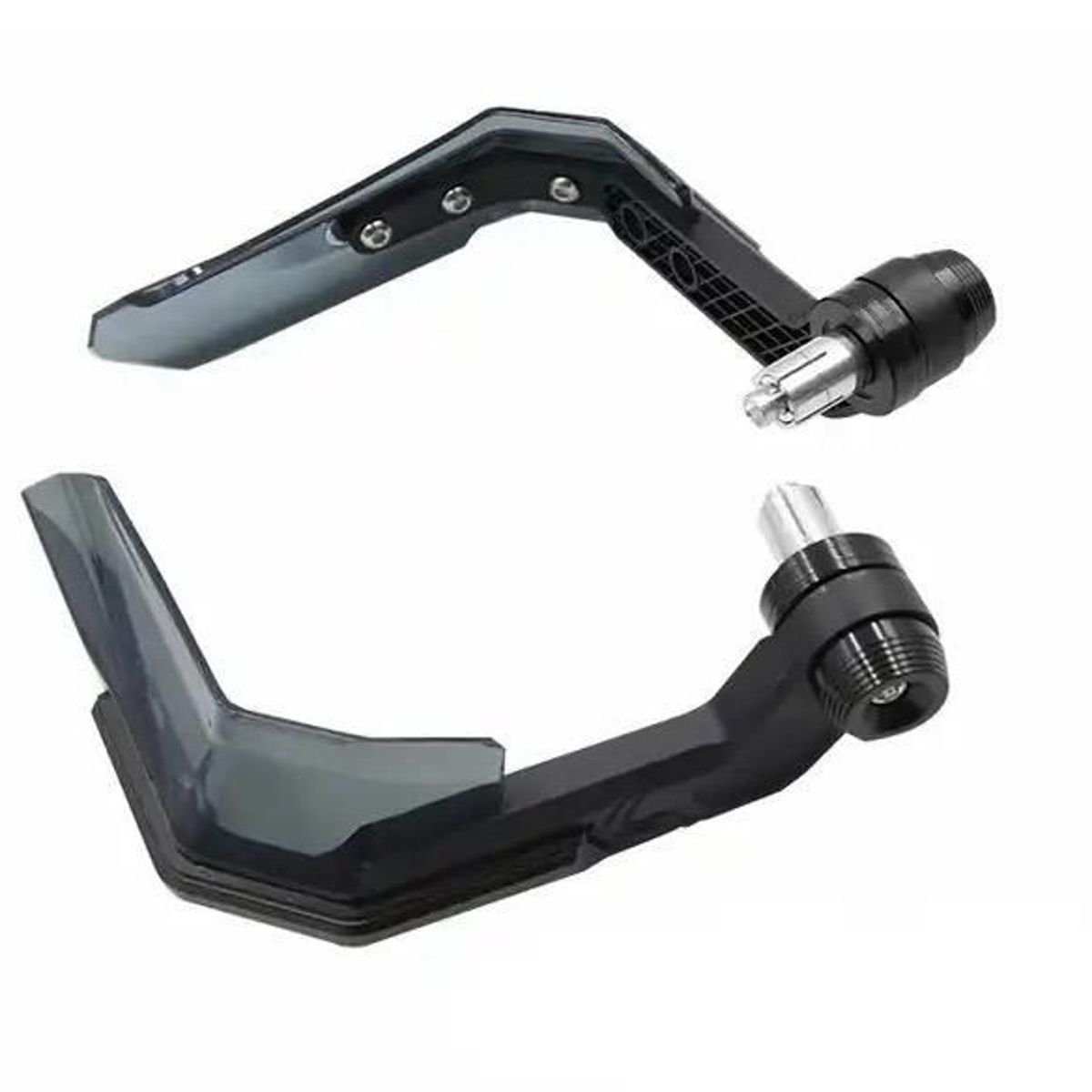 GENERICO - Cortavientos Cubre Manos Universal Hand Saver Moto Negro