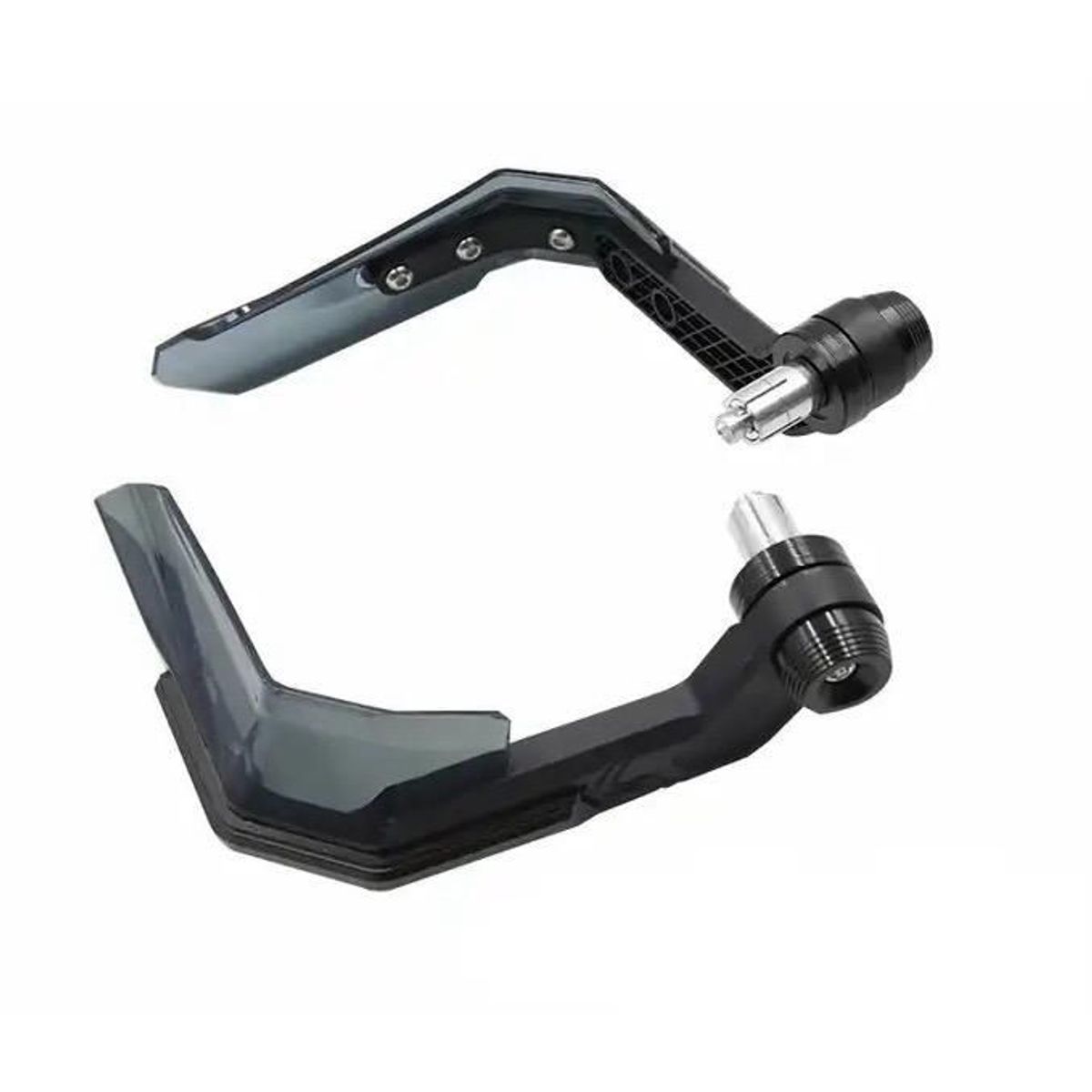 GENERICO - Cortavientos Cubre Manos Universal Hand Saver Moto Negro