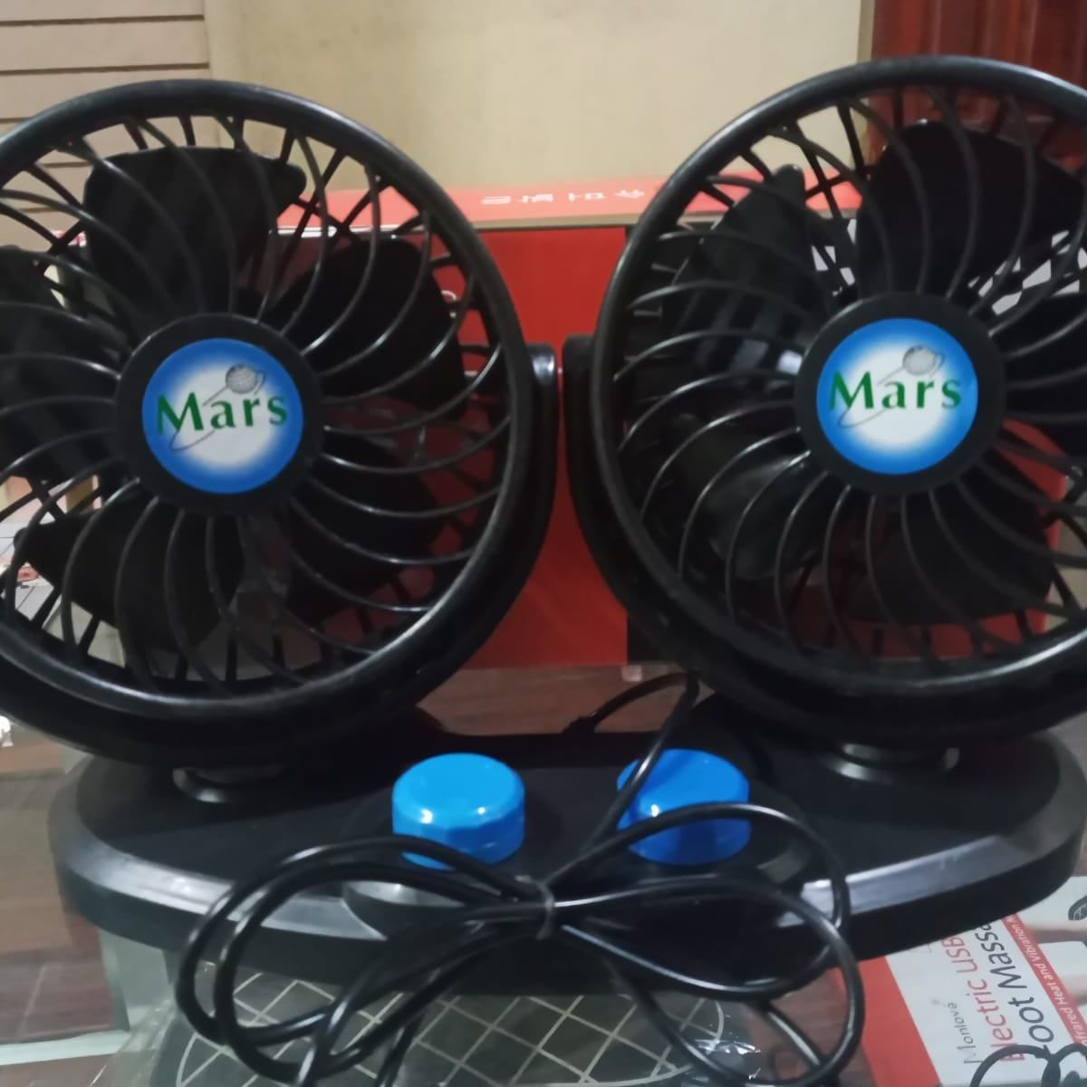 GENERICO - Ventilador Dúo Para Auto Interior