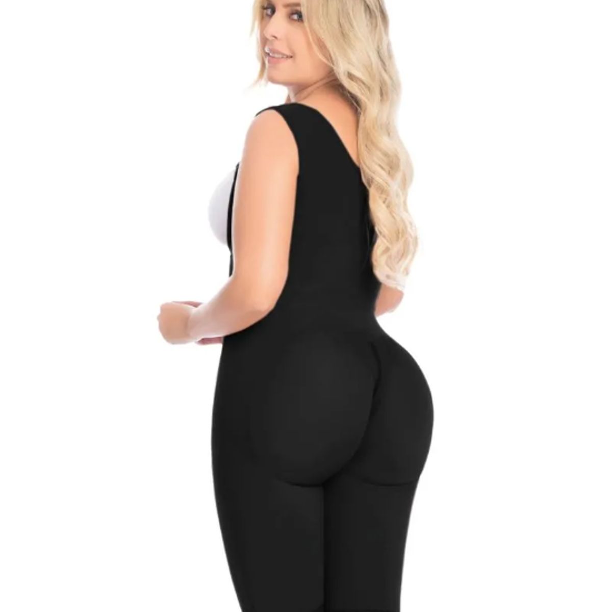 FAJATE - Faja a la rodilla con cubrimiento de espalda y soporte abdominal