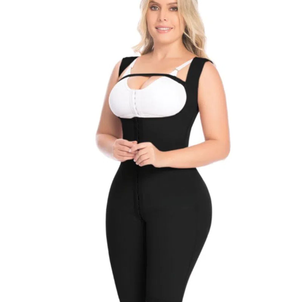 FAJATE - Faja a la rodilla con cubrimiento de espalda y soporte abdominal