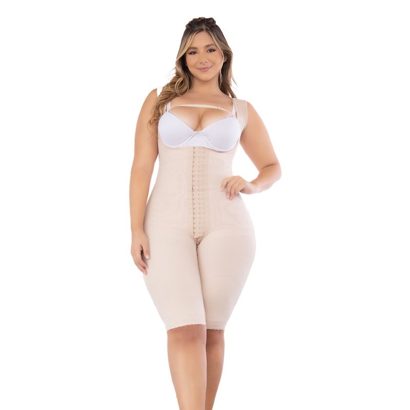 FAJATE - Faja a la rodilla con cubrimiento de espalda y soporte abdominal