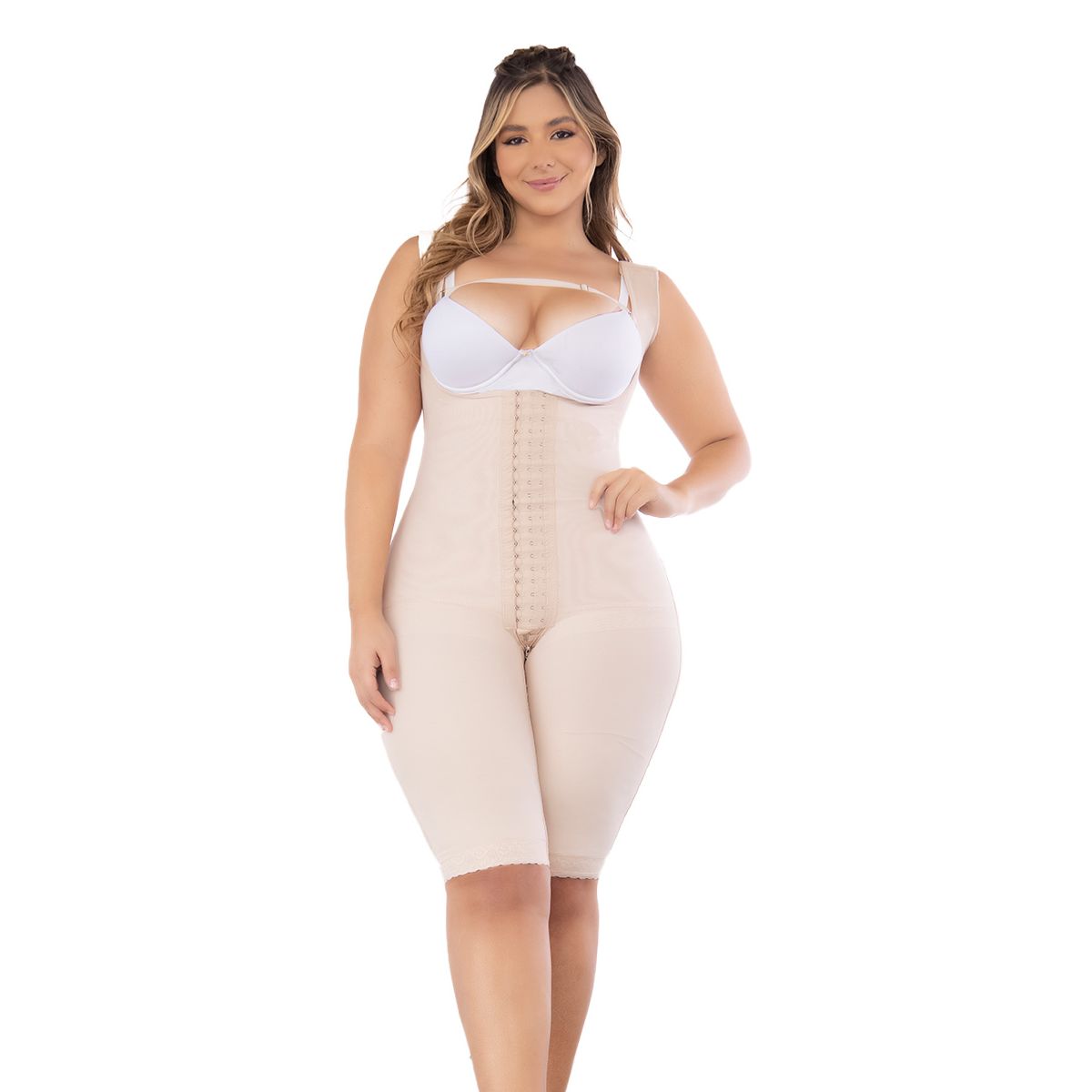 FAJATE - Faja a la rodilla con cubrimiento de espalda y soporte abdominal