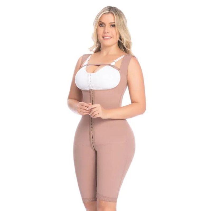 FAJATE - Faja a la rodilla con cubrimiento de espalda y soporte abdominal