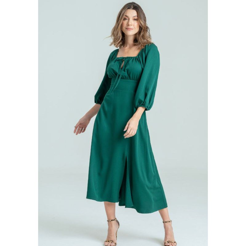 RAGGED - Vestido amalina Verde oscuro Ragged