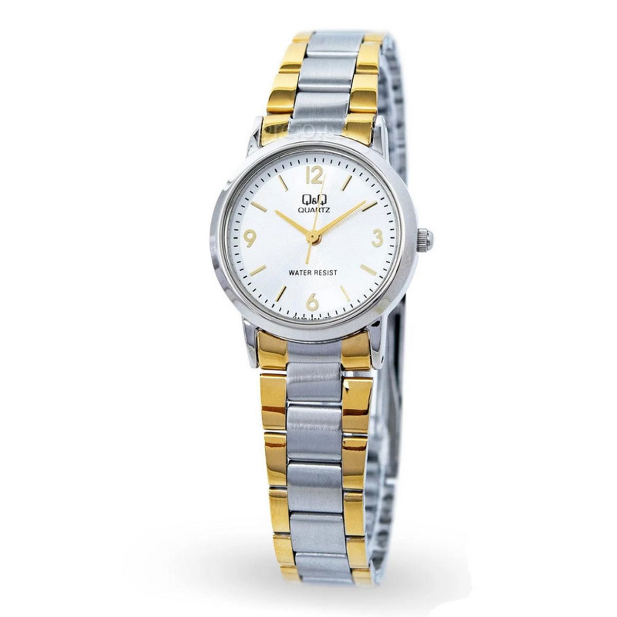 Q&Q - Reloj Para Mujer Qyq Q&q Qa39j404y Bicolor Acero + Estuche