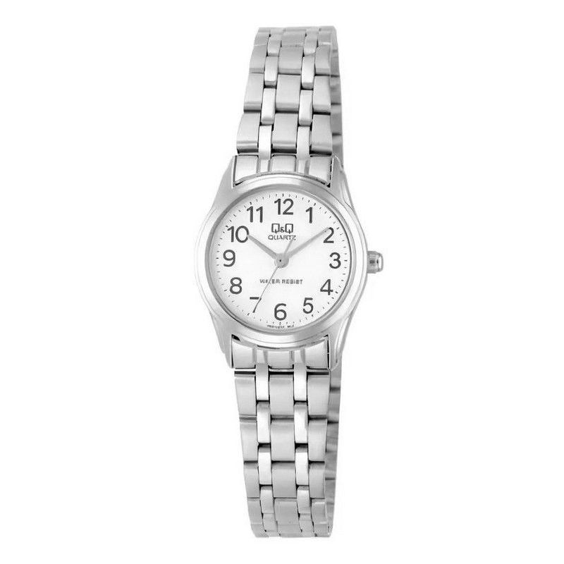 Q&Q - Reloj Para Mujer Qyq Q&q Vn21j204y Plateado Acero + Estuche