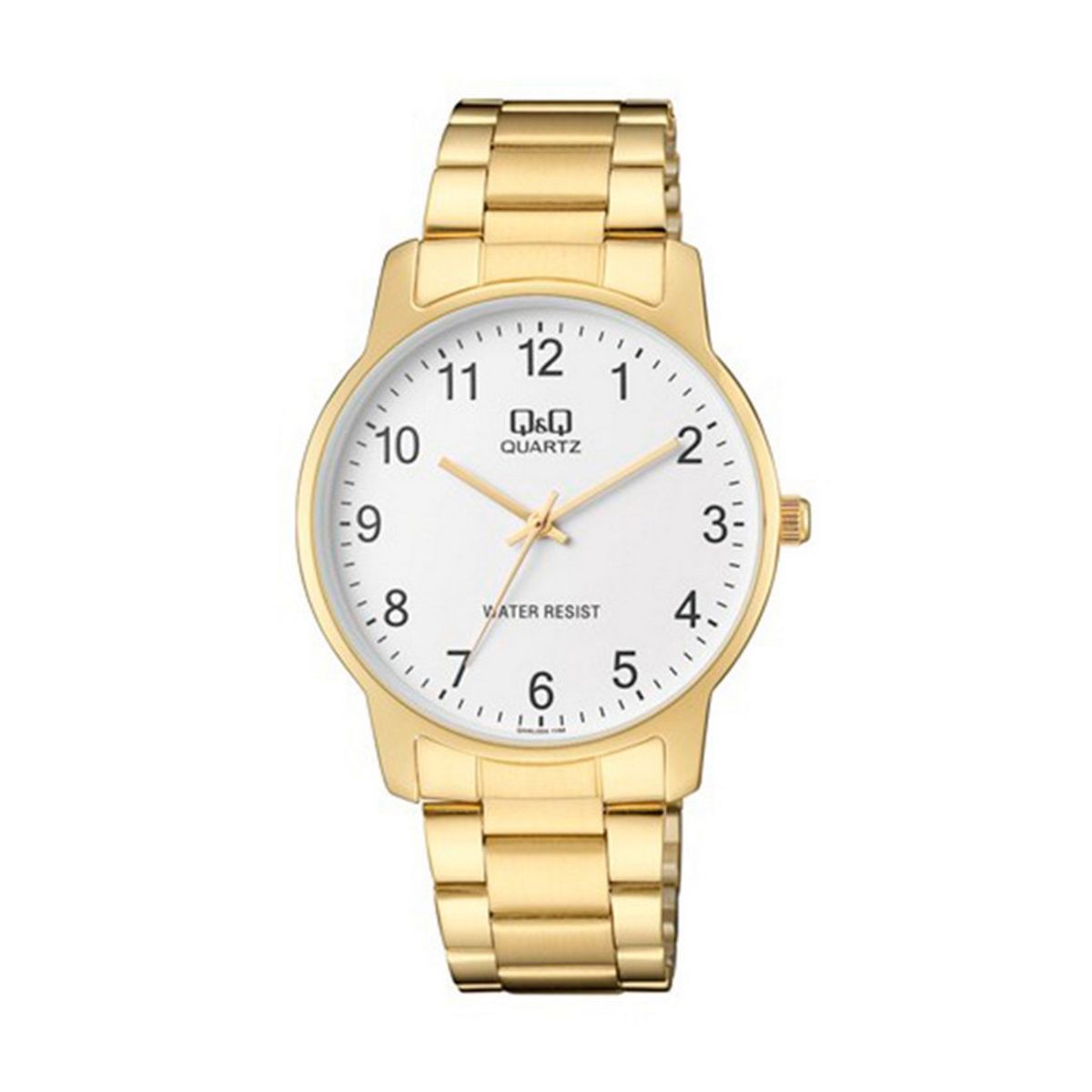 Q&Q - Reloj Para Hombre Q&q Qyq Qa46j004y Dorado Acero + Estuche