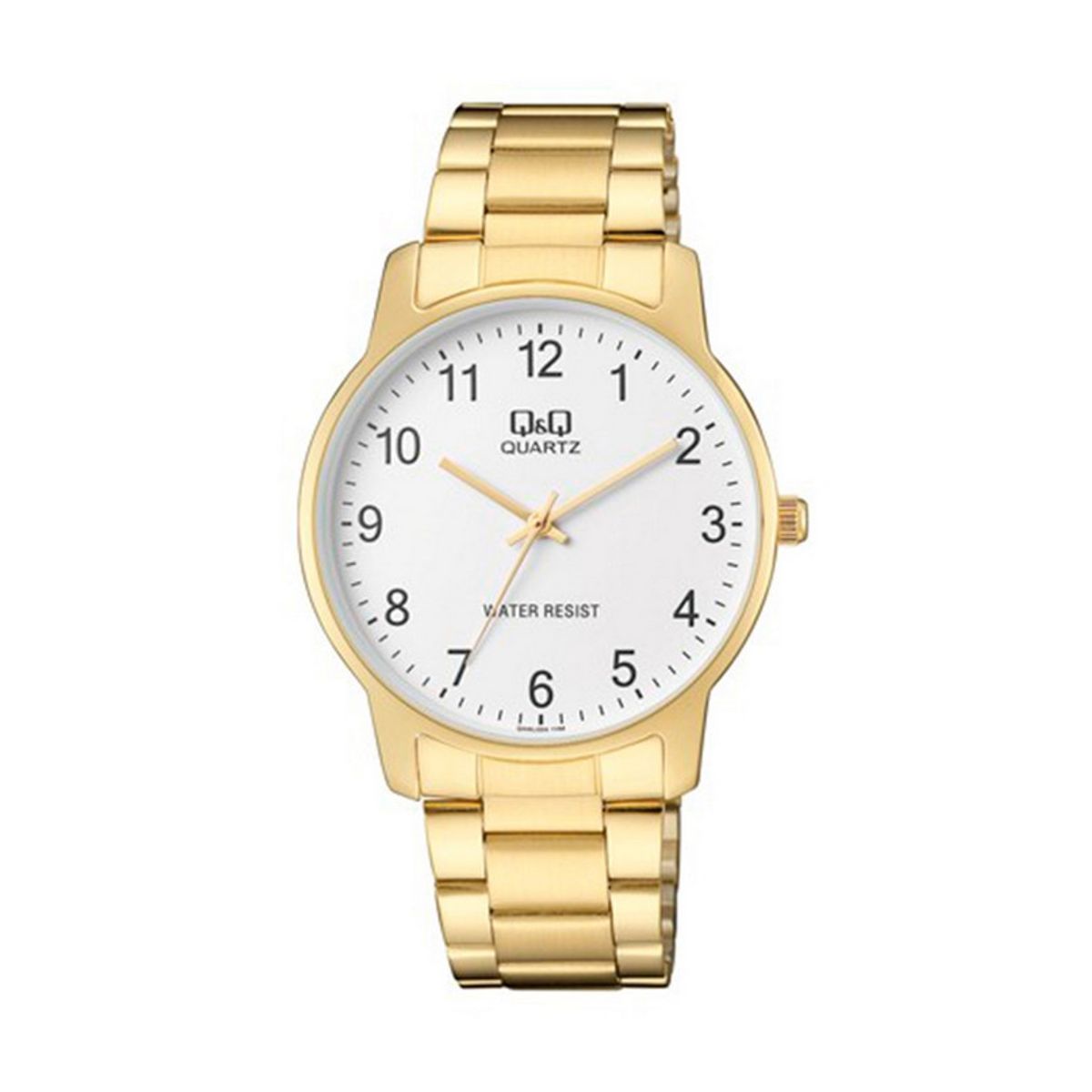 Q&Q - Reloj Para Hombre Q&q Qyq Qa46j004y Dorado Acero + Estuche
