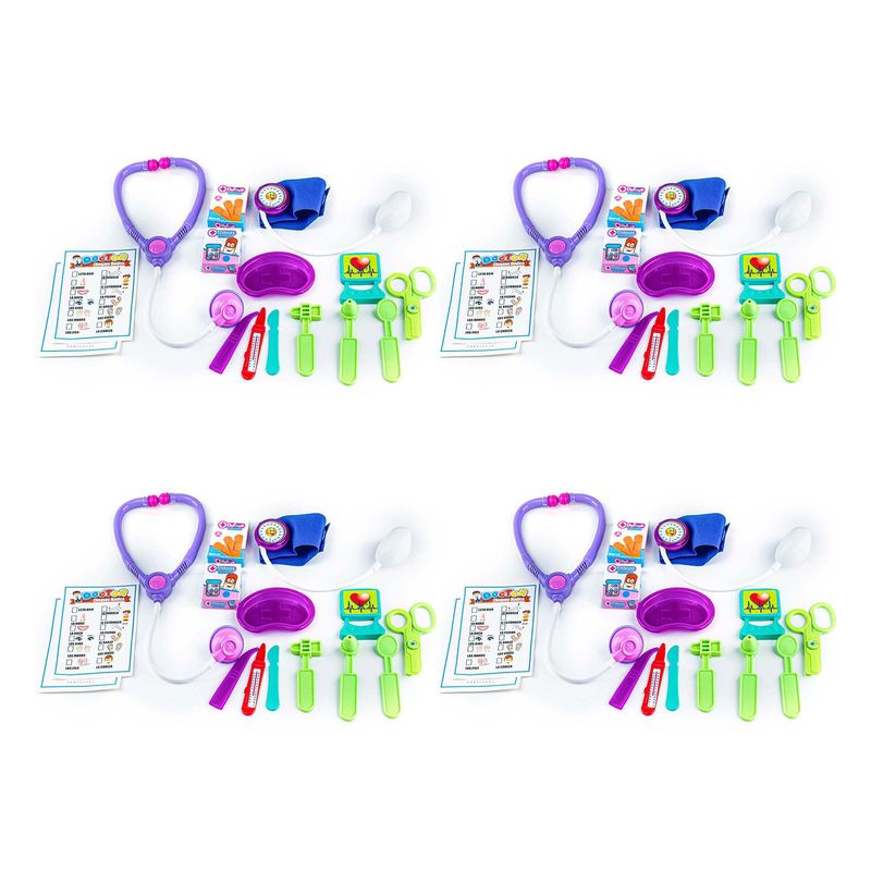 ENERGY PLUS - 4 Set Médico Infantil ¡Diviértete Cuidando a tus Muñecos