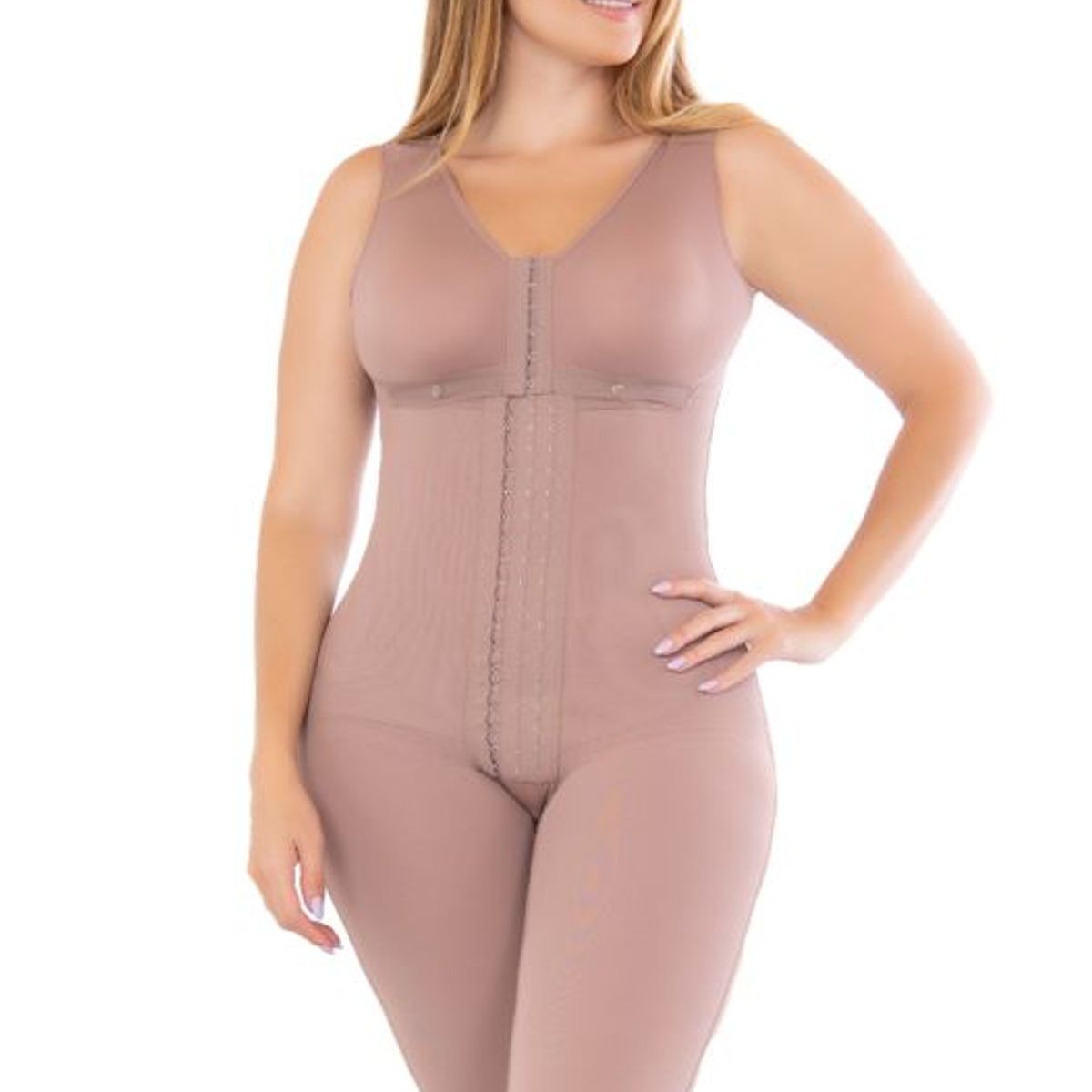 FAJATE - Faja a la rodilla con brasier y broches