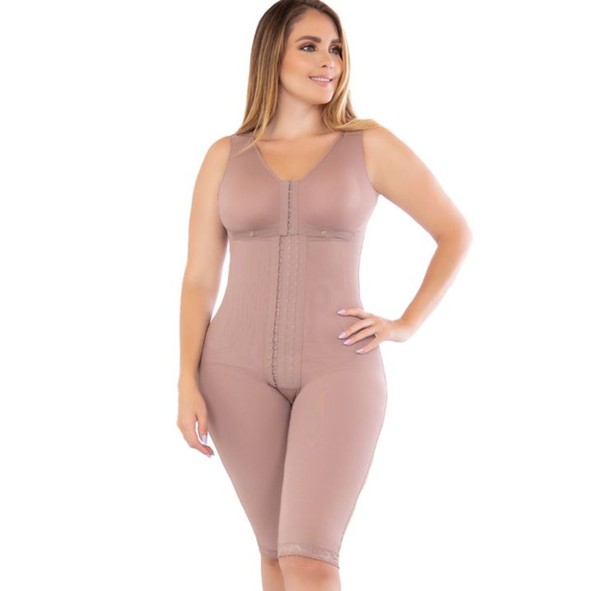 FAJATE - Faja a la rodilla con brasier y broches