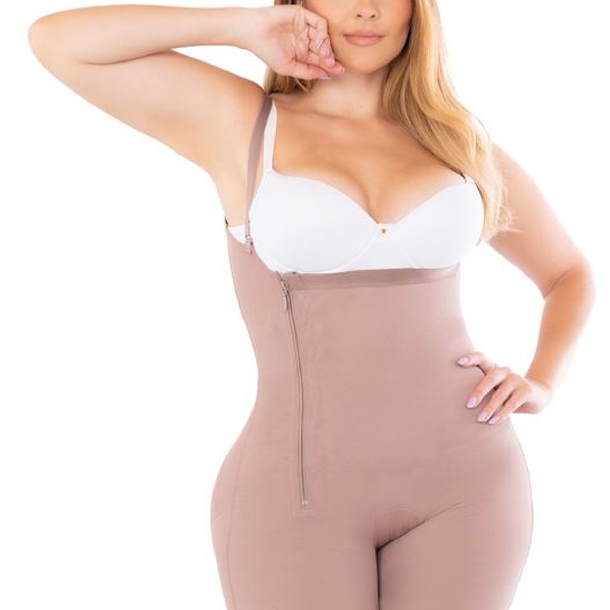 FAJATE - Faja alta compresión media pierna con cierre lateral