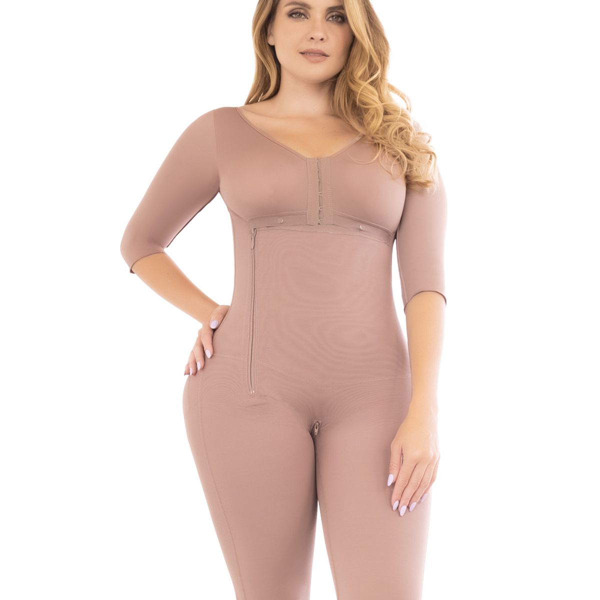 FAJATE - Faja alta compresión con cubrimiento completo y cierre lateral