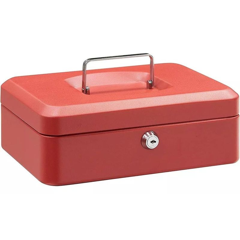 GENERICO - Caja Monedera Grande Con Llave 25cm X 18cm