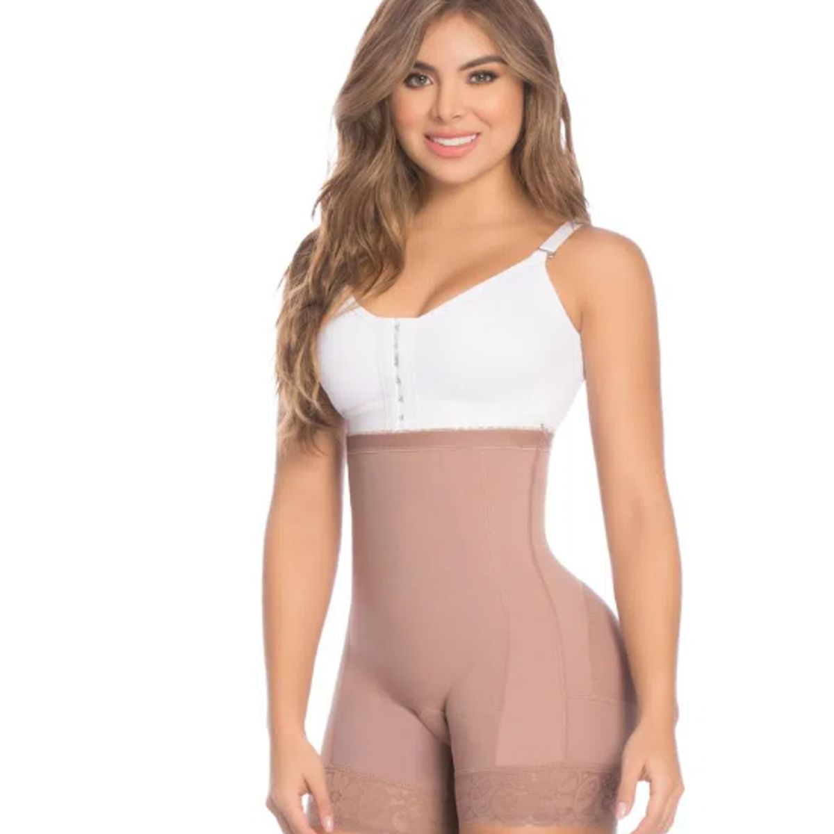 FAJATE - Faja tipo short alta compresión y soporte abdominal