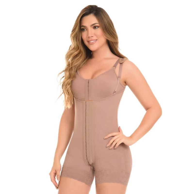 FAJATE - Faja cachetera con broches y cierre perineal fit 360