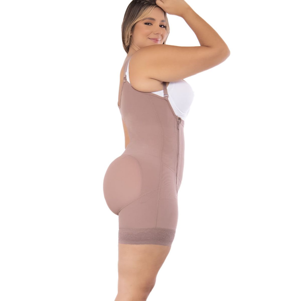 FAJATE - Faja postquirúrgica moldeadora con busto libre a media pierna Fit 360