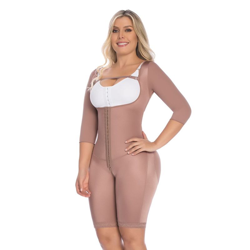 FAJATE - Faja postquirúrgica a la rodilla y mangas con control medio fit 360