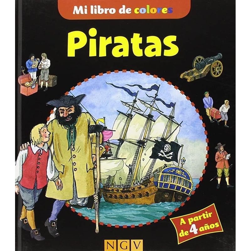 GENERICO - Piratas. Mi Libro De Colores (t.d)