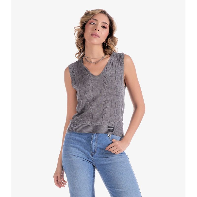 DEREK - Blusa Para Mujer Escote V  Derek