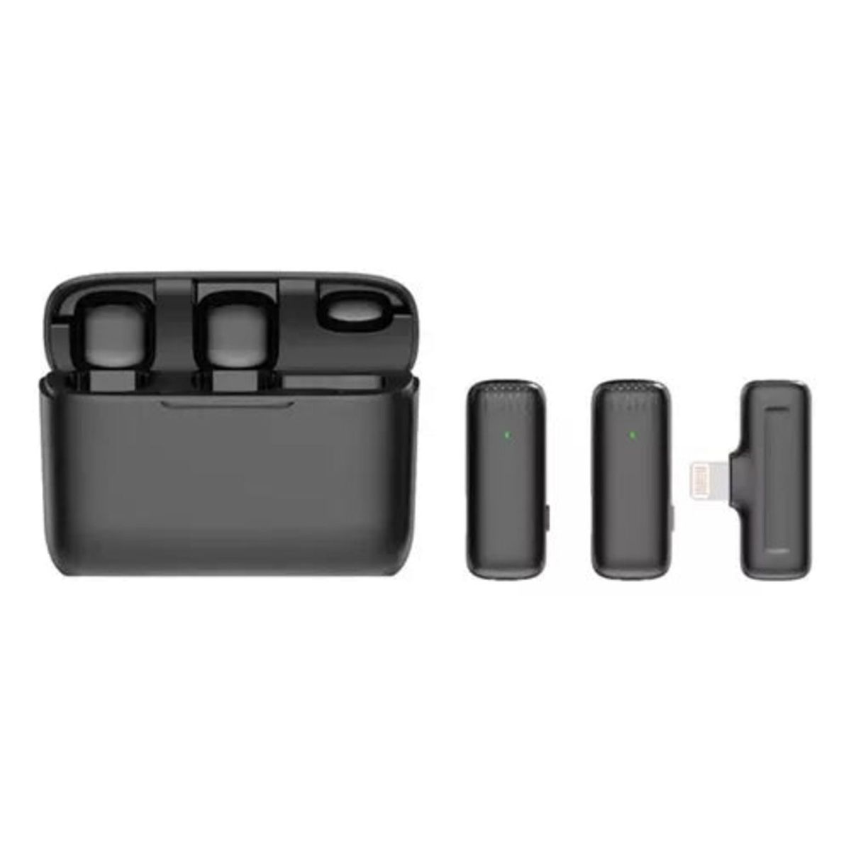GENERICO - Micrófono De Solapa Inalámbrico Para iPhone J13 Dual
