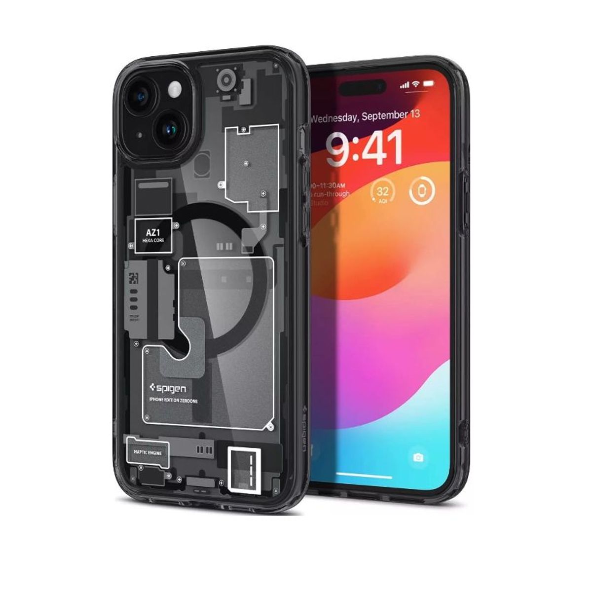SPIGEN - Estuche Spigen Ultra Hybrid Zero One Para iPhone 15 PLUS