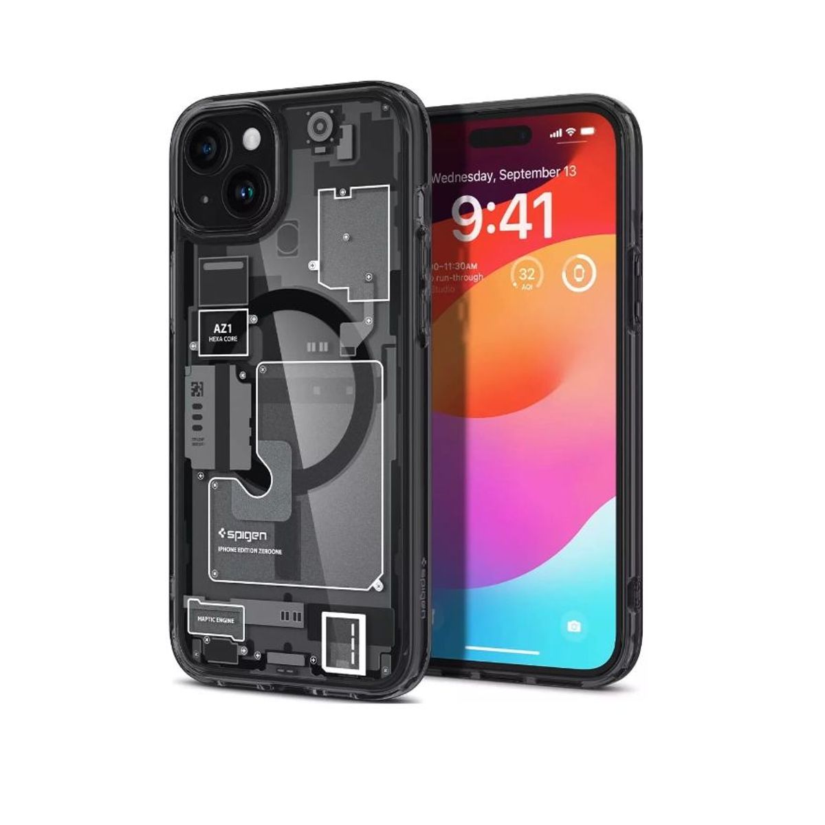 SPIGEN - Estuche Spigen Ultra Hybrid Zero One Para iPhone 15 PLUS