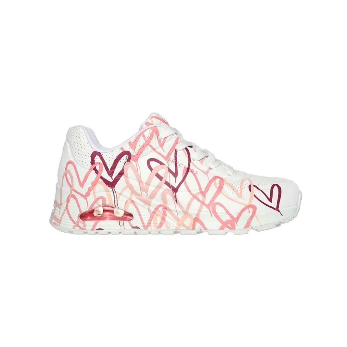 SKECHERS - Tenis Mujer Skechers Uno Spreadthelove - Blanco