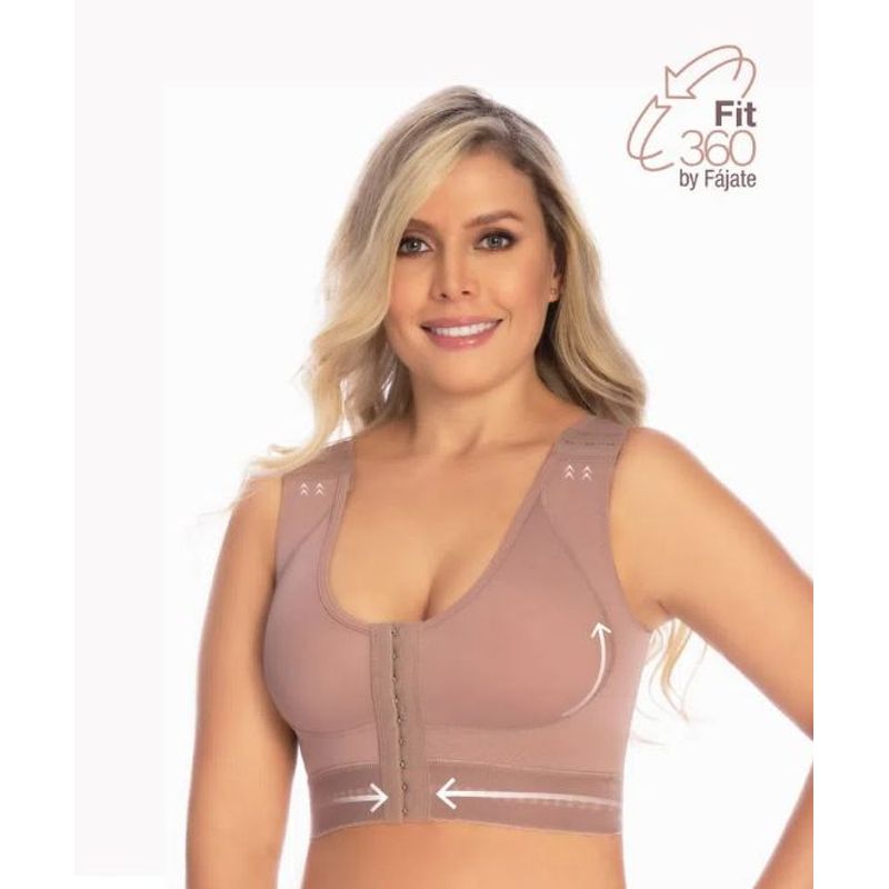 FAJATE - Brasier postoperatorio con soporte total y ajuste personalizado fit 360