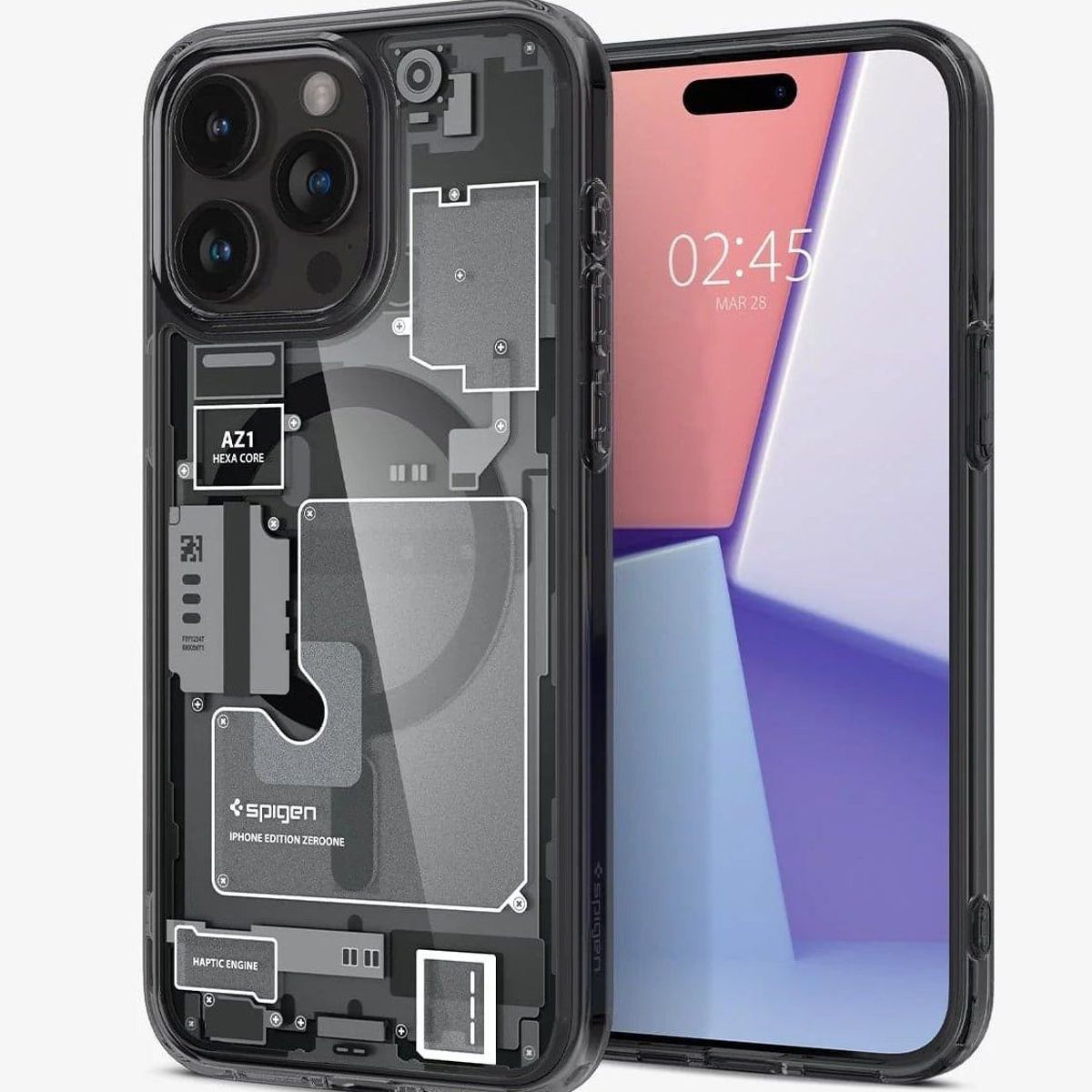 SPIGEN - Estuche Spigen Ultra Hybrid Zero One Para iPhone 15 PRO