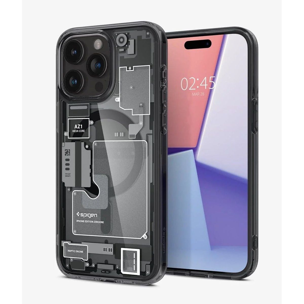 SPIGEN - Estuche Spigen Ultra Hybrid Zero One Para iPhone 15 PRO