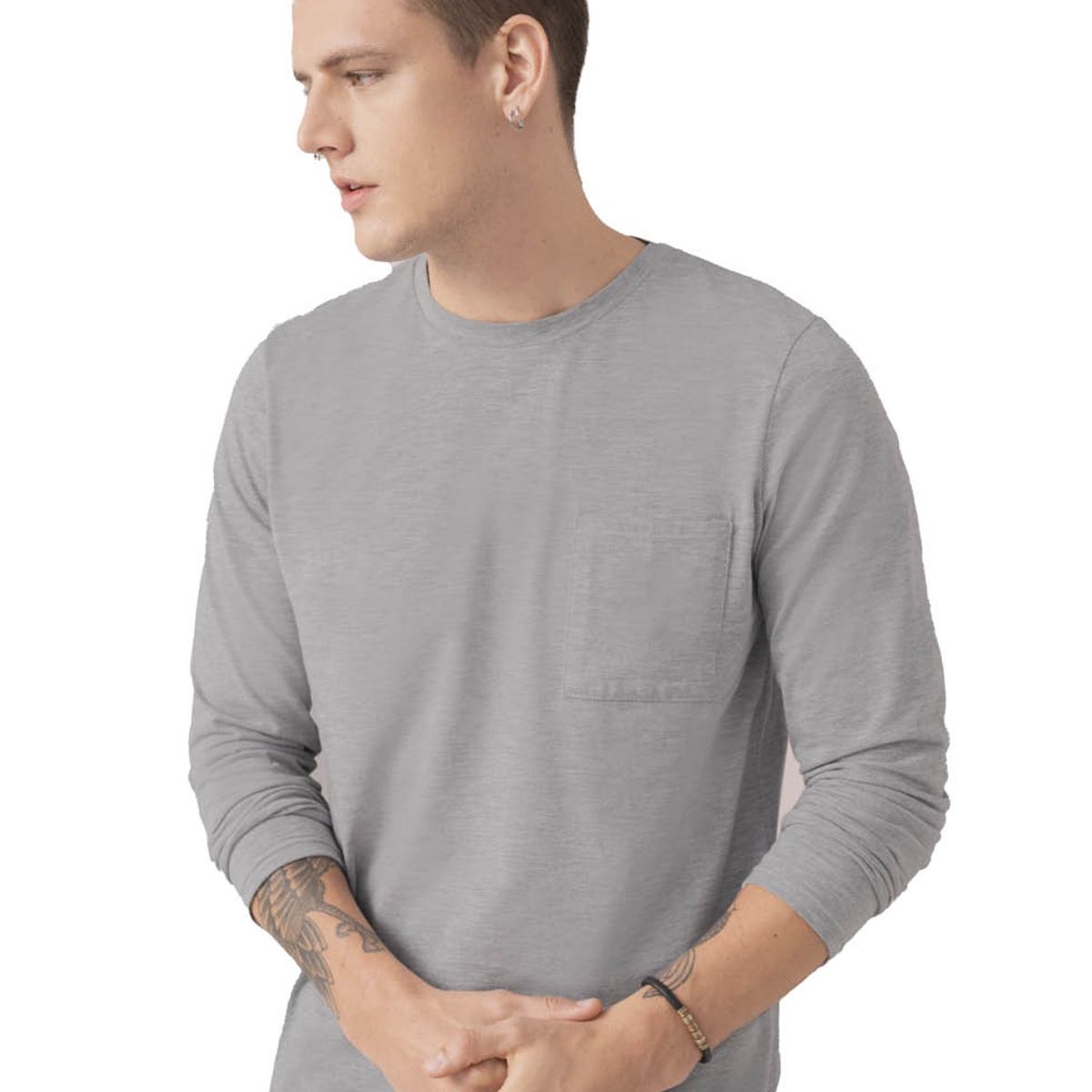 RUTTA - Camibuso Hombre Gris Jaspe Rutta 96464