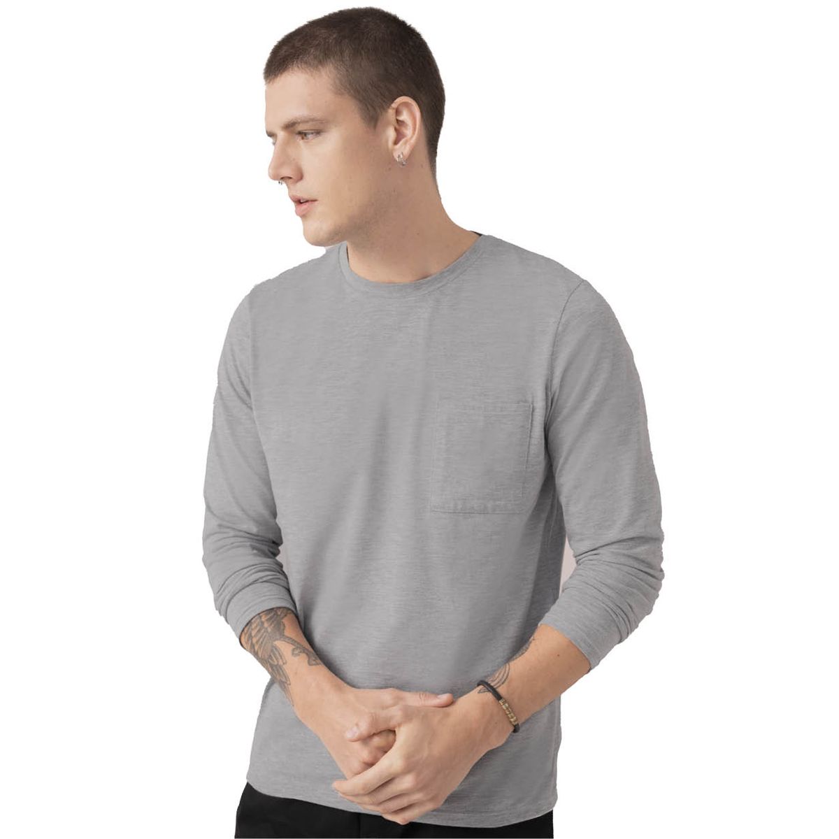 RUTTA - Camibuso Hombre Gris Jaspe Rutta 96464