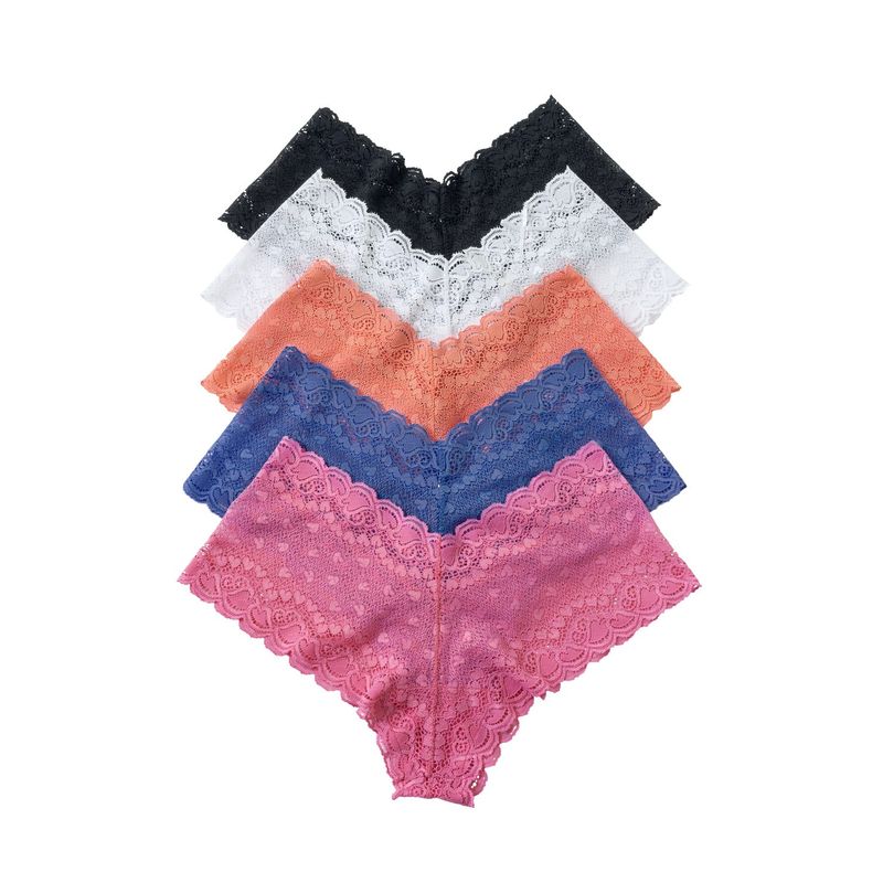 LEONISA - Leonisa Panty estilo hipster en encaje moderno semidescaderado