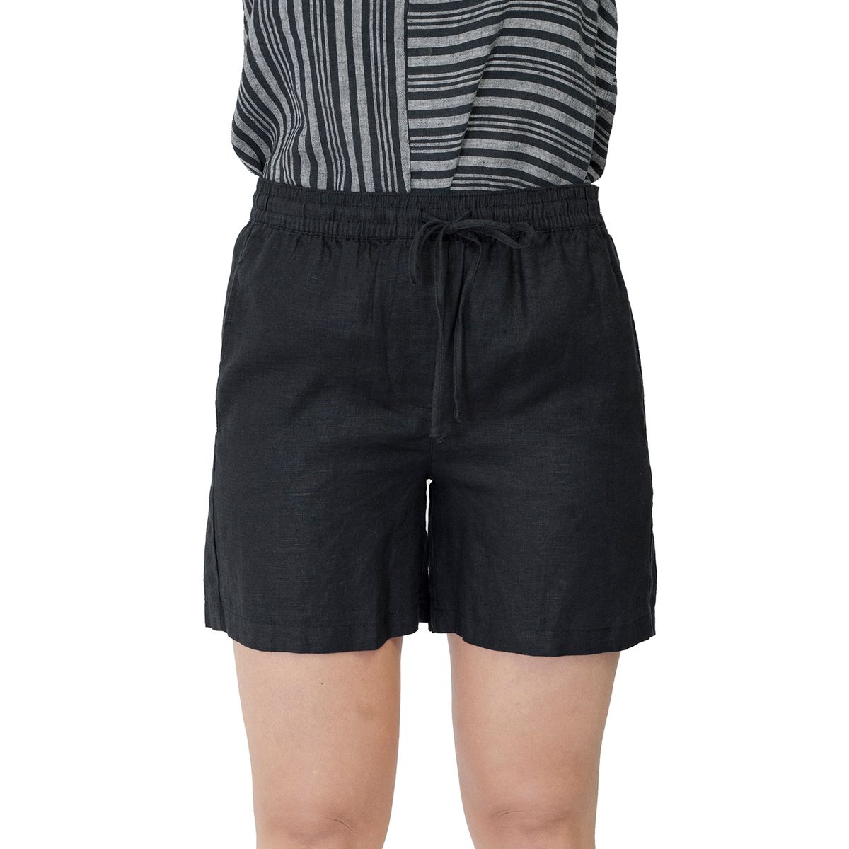 DKNY - Short Casual Dkny para Mujer Negro