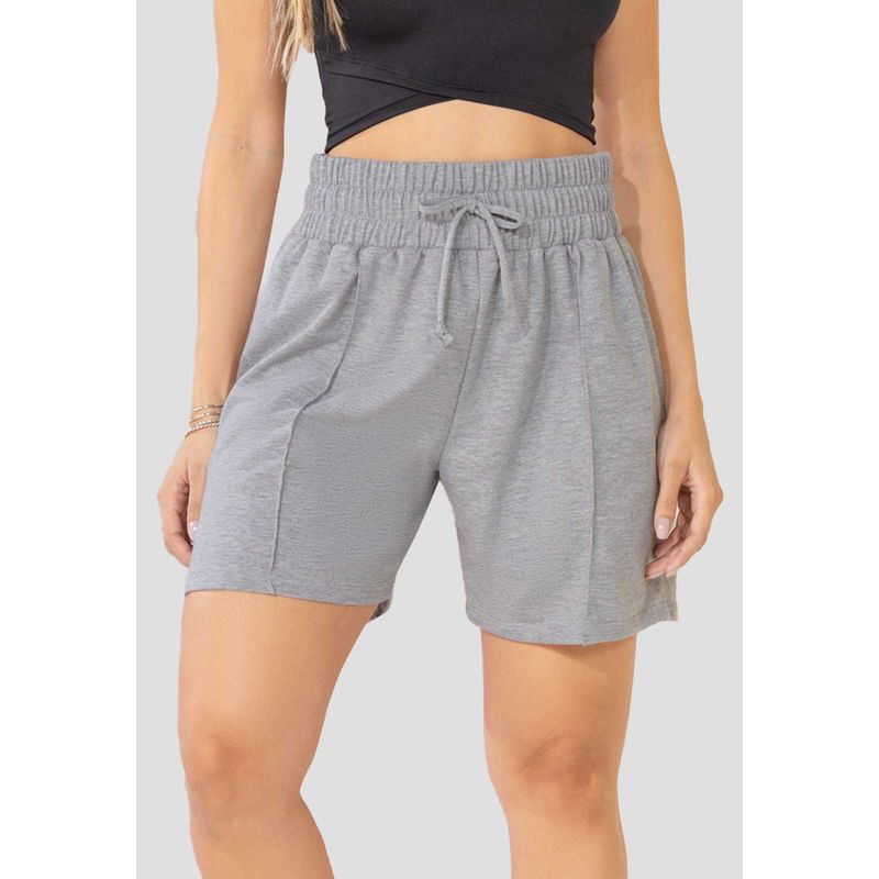MARKETING PERSONAL - Short Mujer Gris Mp 100228