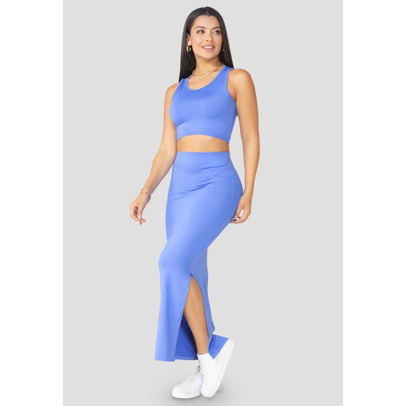 MARKETING PERSONAL - Conjunto Mujer Azul Mp 100225