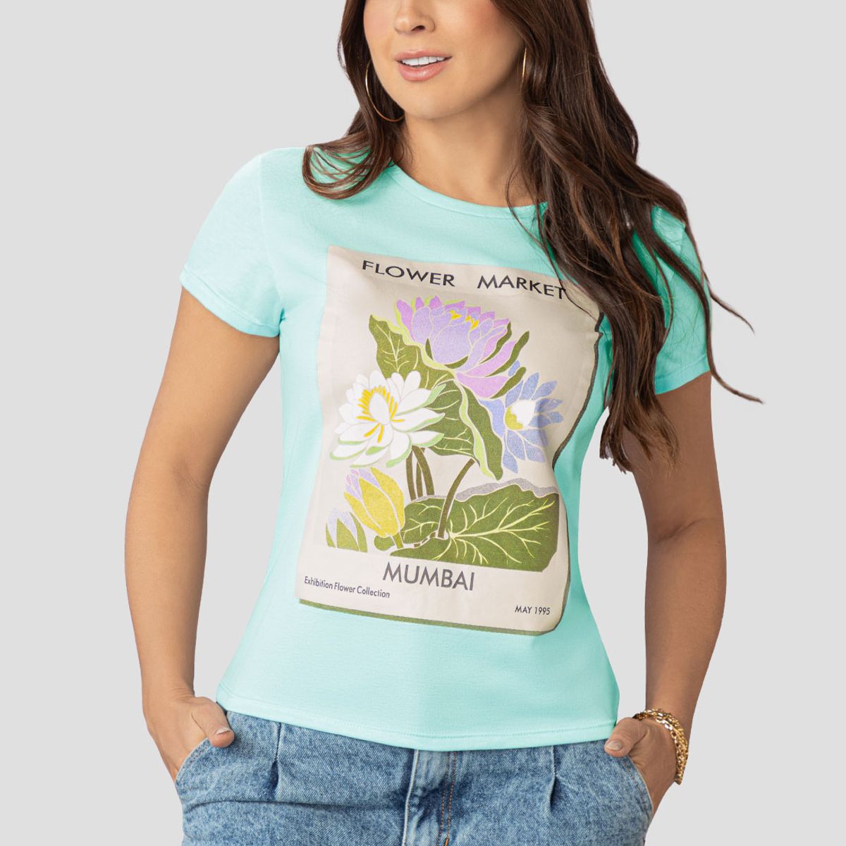 ATYPICAL - Camiseta Mujer Azul Atypical 102191