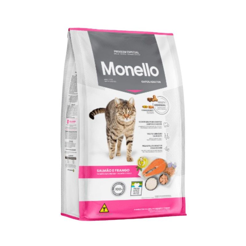 MONELLO - Monello Gato Adulto Salmon Y Pollo 1kg