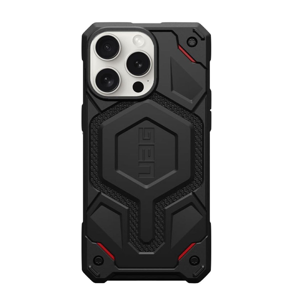 GENERICO - Estuche UAG Monarch Pro Para iPhone 15 Pro Max - Negro