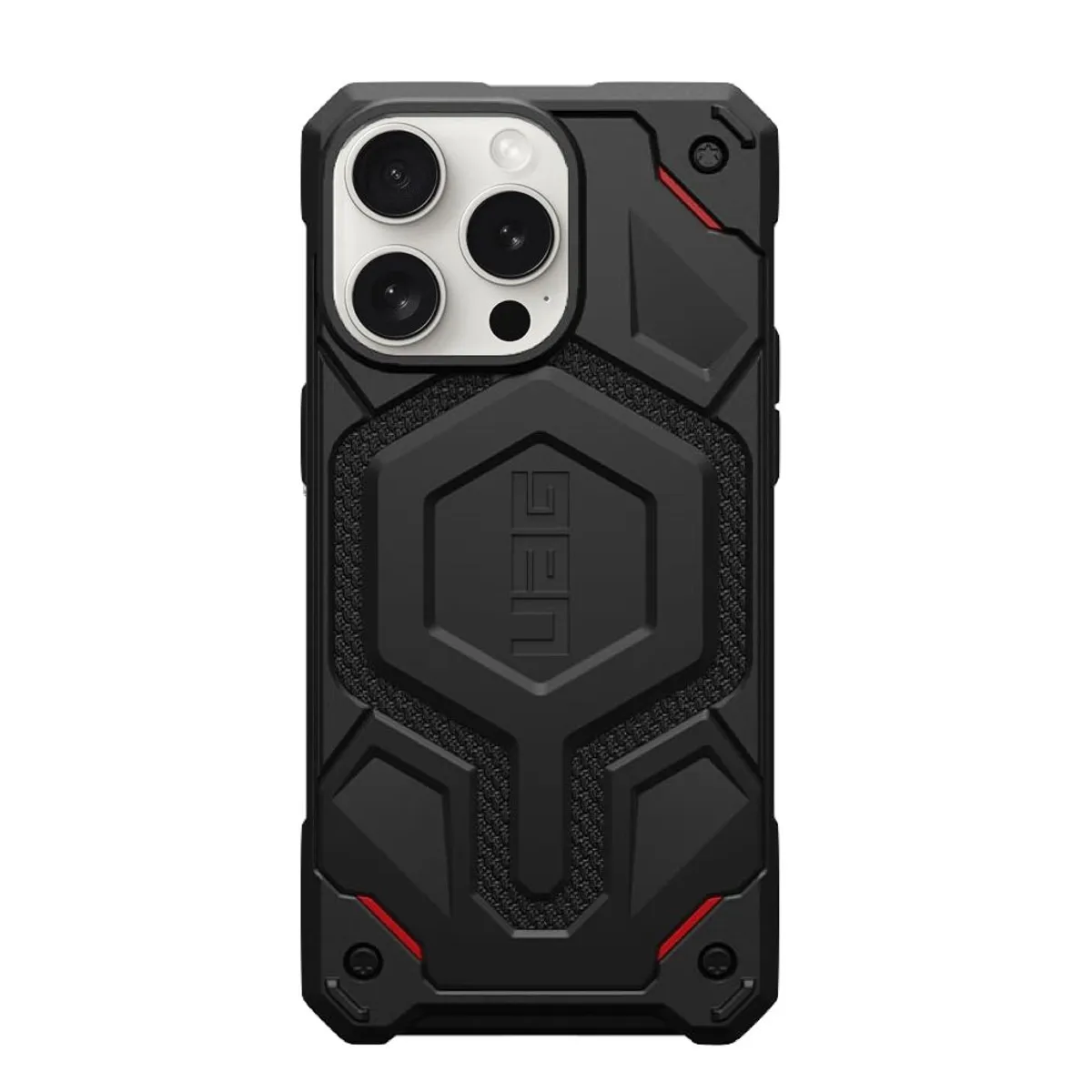 GENERICO - Estuche UAG Monarch Pro Para iPhone 15 Pro Max - Negro