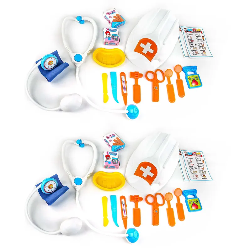 ENERGY PLUS - 2 Set Médico Completo Niños y Niñas Diversión y Aprendizaje