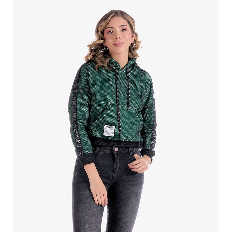 GROGGY - Hoodie con Capota Femenino Groggy