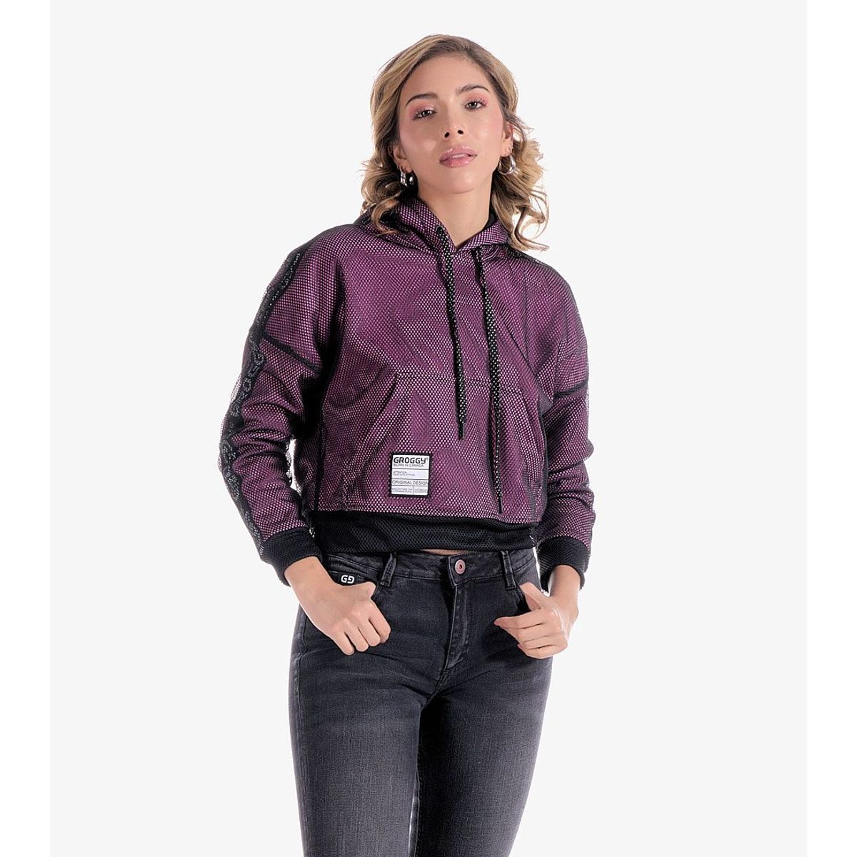 GROGGY - Hoodie con Capota Femenino Groggy